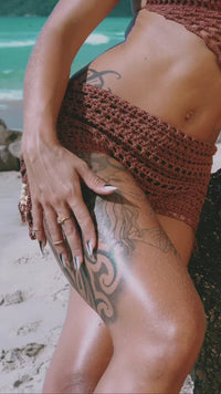 Conjunto Vitória Marrom